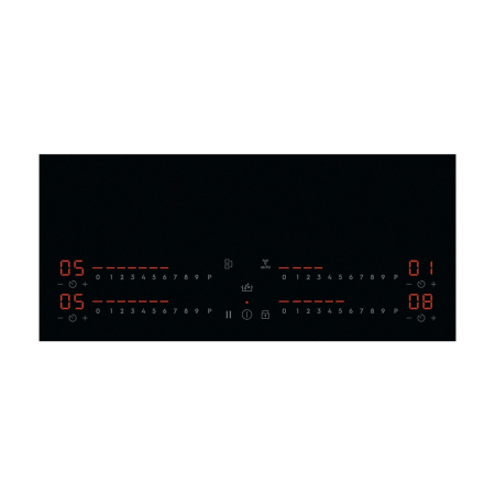 Plită cu Inducție Electrolux EIS82453, 78 cm, 4 Zone, Funcție Bridge, Hob2Hood, PowerBoost, TouchSlider, Negru pukika.ro [1]