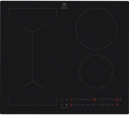 Alte produse - Plită cu inducție Electrolux EIV63443CT, 4 zone, Funcție Bridge, PowerBoost, Touch Control, 59 cm, Negru pukika.ro