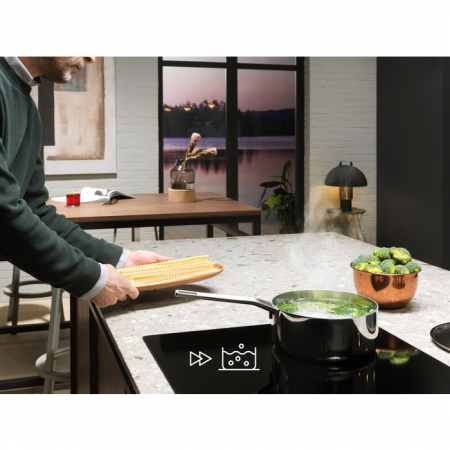 Plită cu Inducție Electrolux LIL61434C, 60 cm, 4 Zone, Touch Control, Funcție PowerBoost, Negru pukika.ro [5]