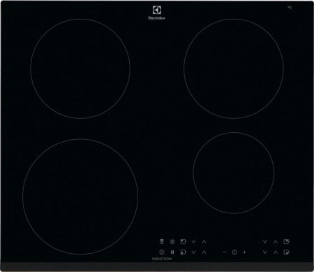 Plite - Plită cu Inducție Electrolux LIR60430, 60 cm, 4 Zone, Touch Control, Funcție PowerBoost, Timer, Negru pukika.ro