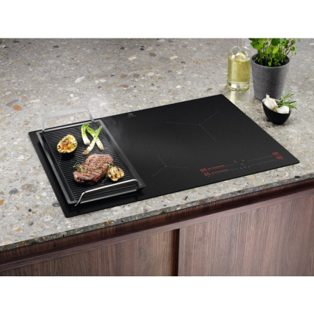 Plită cu Inducție Electrolux Serie 700, 77 cm, 7350 W, 4 zone, Touch, Negru pukika.ro [4]