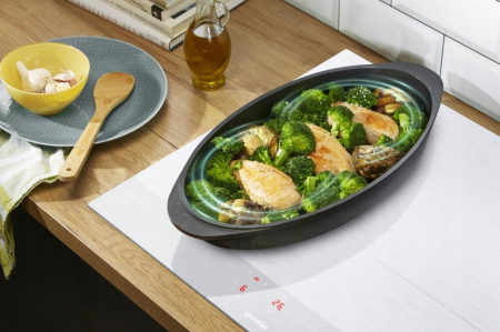 Plită cu Inducție Gorenje, 59,5 cm, 4 zone, Touch, sticlă ceramică, Alb pukika.ro [6]