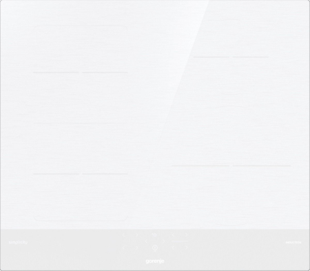 Plite - Plită cu Inducție Gorenje, 59,5 cm, 4 zone, Touch, sticlă ceramică, Alb pukika.ro