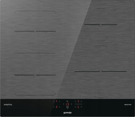 Plite - Plită cu Inducție Gorenje, 59,5 cm, 4 zone, Touch, sticlă ceramică, Gri pukika.ro