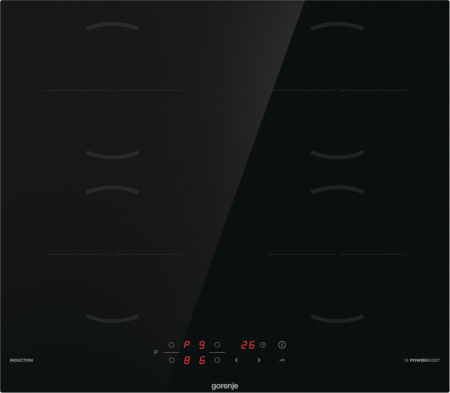Plită cu Inducție Gorenje, 59 cm, 4 zone, Touch, sticlă, Negru pukika.ro [2]