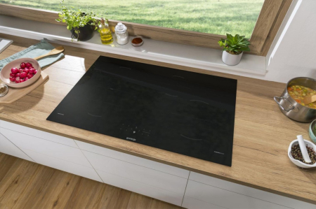 Plită cu Inducție Gorenje, 79,5 cm, 4 zone, Touch, sticlă ceramică, Negru pukika.ro [1]