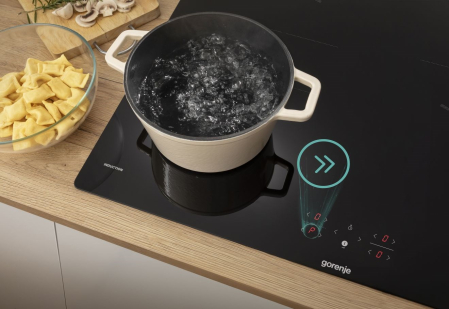 Plită cu Inducție Gorenje, 79,5 cm, 4 zone, Touch, sticlă ceramică, Negru pukika.ro [6]