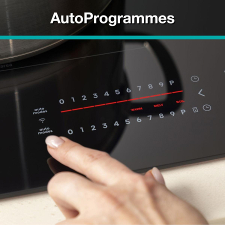 Plită cu inducție Gorenje GI8432BSCWF, 7360 W, Touch, 4 zone, sticla ceramica, Negru pukika.ro [8]