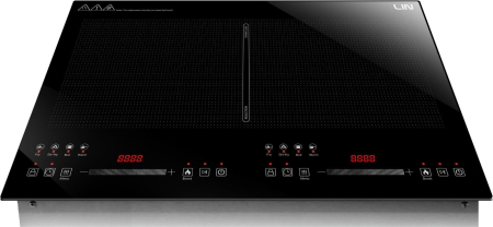 Plită cu Inducție Lin LI2H-179, 56 cm, 2 Zone de Gătit, Touch Control, Funcție Booster, Timer, Sticlă Neagră pukika.ro [2]