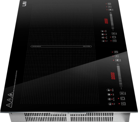 Plită cu Inducție Lin LI2H-179, 56 cm, 2 Zone de Gătit, Touch Control, Funcție Booster, Timer, Sticlă Neagră pukika.ro [3]