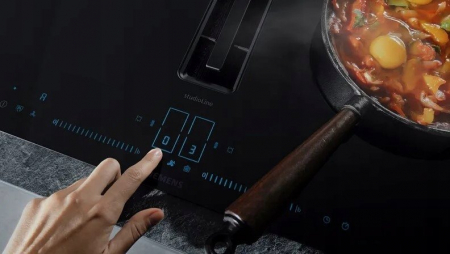Plită cu Inducție Siemens ED651BSB6E, 592 mm, 4 Zone, TouchControl, PowerBoost, Home Connect, Sticlă Neagră pukika.ro [4]