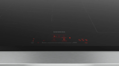 Plită cu Inducție Siemens ED851HWB1E, 80 cm, 5 Zone FlexInduction, PowerBoost, TouchSlider, Funcție ReStart, Negru pukika.ro [2]