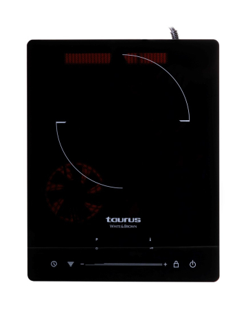 Plită cu Inducție Taurus, 29 cm, 2000 W, 1 zona, Touch, Negru pukika.ro [1]