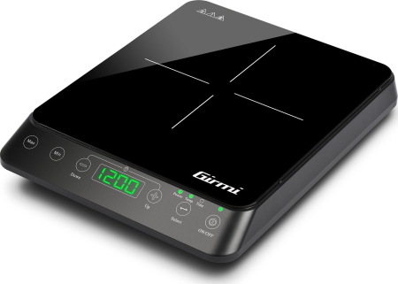 Alte produse - Plită electrică Gimi PI0400, 1 zonă, 27.5 cm, Touch, sticlă, Negru pukika.ro