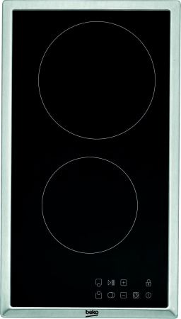 Plite - Plită pe gaz Beko HDMC 32400 TX, 3000 W, 2 arzătoare, Negru pukika.ro