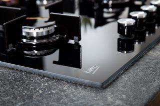 Plită pe gaz Beko HILG64220S, 58 cm, 4 zone, sticlă, Negru pukika.ro [2]