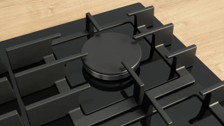 Plită pe Gaz Bosch, 59 cm, 4 zone, sticlă ceramică, Negru pukika.ro [4]