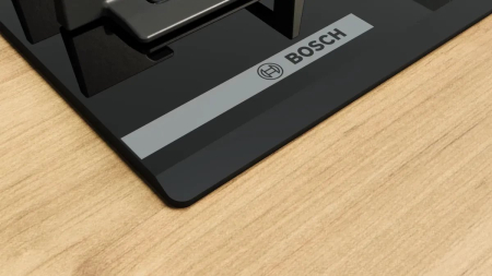 Plită pe Gaz Bosch, 59 cm, 4 zone, sticlă ceramică, Negru pukika.ro [2]