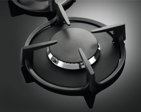 Plită pe Gaz Electrolux EGG6407K, 60 cm, 4 Arzătoare, Grătare Fontă, Aprindere Electrică, Siguranță Gaz, Negru pukika.ro [1]