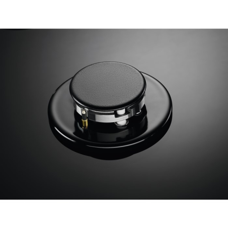 Plită pe Gaz Electrolux KGG6426K, 60 cm, 4 Arzătoare, Aprindere Electrică, Siguranță Gaz, Grătare Fontă, Negru pukika.ro [3]