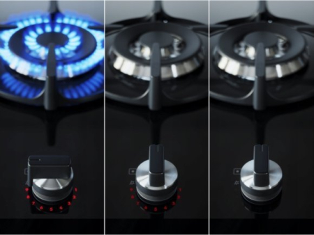Plită pe Gaz Electrolux KGG75362K, 75 cm, 5 Arzătoare, Grătare Fontă, Aprindere Integrată, Negru pukika.ro [6]