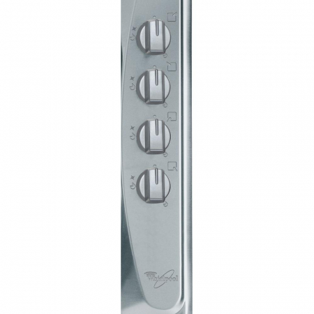 Plită pe Gaz Whirlpool AKM 268 IX, 58 cm, 4 Arzătoare, Aprindere Electrică, Inox pukika.ro [3]
