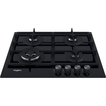 Plită pe Gaz Whirlpool AKT 6465/NB1, 59 cm, 4 Zone de Gătit, Negru pukika.ro [1]