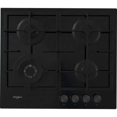 Plite - Plită pe Gaz Whirlpool AKT 6465/NB1, 59 cm, 4 Zone de Gătit, Negru pukika.ro