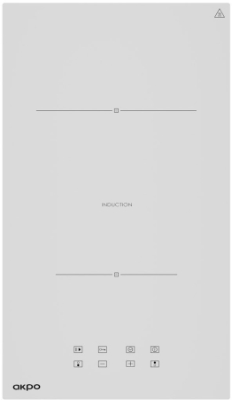 Plite - Plită pe Inducție AKPO PIA 6802, 30 cm, 2 Zone, Touch, Alb pukika.ro