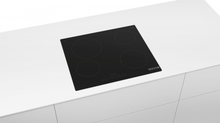 Plită Vitroceramică Bosch Serie 6 PKE611FP2E, 592 mm, 4 Zone, TouchControl, PowerBoost, Timer, Sticlă Vitroceramică, Negru pukika.ro [3]