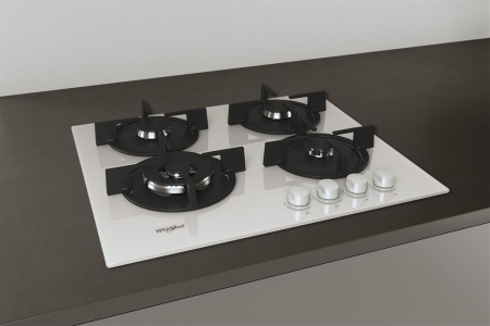 Plită Vitroceramică Whirlpool AKT 625/WH, 59 cm, 4 Zone de Gătit, Touch Control, Indicator Căldură Reziduală, Alb pukika.ro [5]