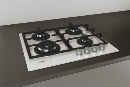 Plită Vitroceramică Whirlpool AKTL 629/WH, 59 cm, 4 Zone de Gătit, Touch Control, Timer, Indicator Căldură Reziduală, Alb pukika.ro [2]