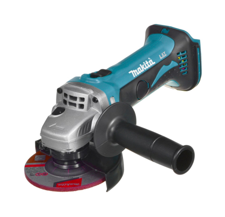 Polizoare Unghiulare - Polizor Unghiular Makita, 18 V, disc 115 mm, 11000 RPM, fara acumulator si incarcator, Albastru pukika.ro
