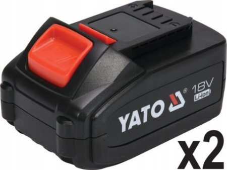Polizor Unghiular Yato, 18 V, disc 125 mm, 8500 RPM, 2 acumulatori, incarcator, Negru pukika.ro [5]