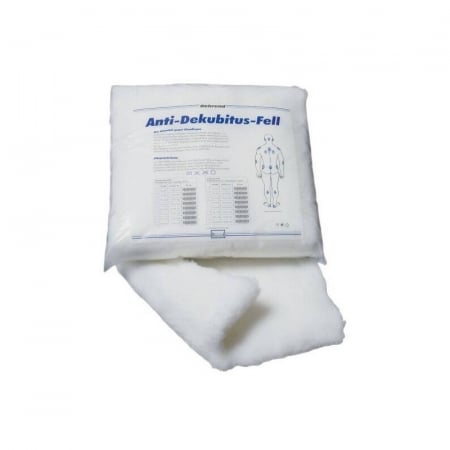 Protectii Antiescare pentru Calcai - Protectie antiescare pentru calcai, din poliester si blana artificiala, one size, 1 bucata, 90 x 210 cm, Alb pukika.ro