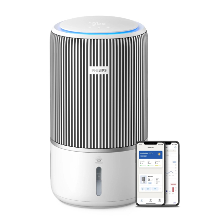 Ozonificatoare - Purificator și Umidificator Aer Philips, 78 mp, Alb pukika.ro