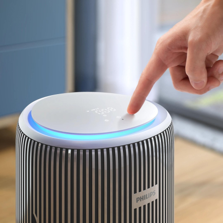 Purificator și Umidificator Aer Philips, 78 mp, Alb pukika.ro [3]