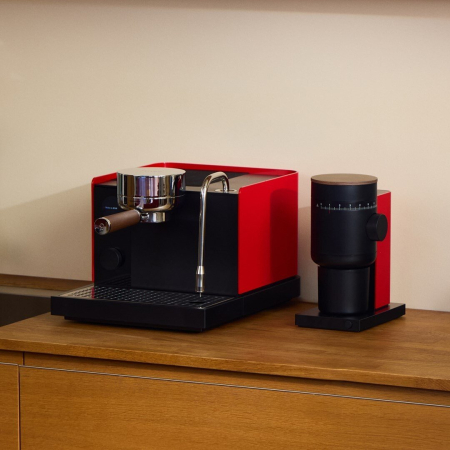 Râșniță Electrică Cafea Fellow, 300 W, Capacitate 110 g, pentru Espresso și Filtru, Roșu pukika.ro [7]