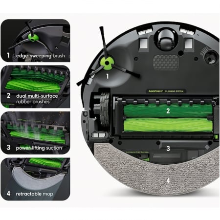 Robot aspirator iRobot Roomba Combo j7+ pukika [4]