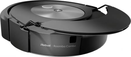 Robot Aspirator + Mop 2‑în‑1 iRobot Roomba Combo J7 C7158, 4‑Etape Aspirare, Mop Retractabil, Navigație PrecisionVision, Wi‑Fi, Negru pukika.ro [2]