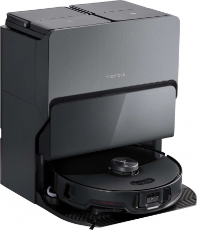 Aspiratoare - Robot Aspirator + Mop cu Stație All‑in‑One Roborock S8 MaxV Ultra S8MVU52, 10 000 Pa, VibraRise 3.0, LiDAR & AI, 180 min, Negru pukika.ro