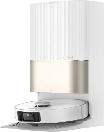 Aspiratoare - Robot Aspirator & Mop cu Stație Auto‑Empty & Mop‑Wash Dreame X40 Ultra RLX63CE, 12 000 Pa, 6 400 mAh, LiDAR, Hot‑Water Cleaning, Alb pukika.ro