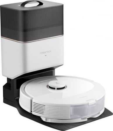 Aspiratoare - Robot Aspirator & Mop cu Stație Auto‑Empty Roborock Q8 Max+ R100043, 5200 mAh, 5500 Pa, LiDAR, Alb pukika.ro