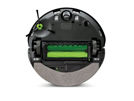 Robot Aspirator + Mop iRobot Roomba Combo 10 Max X085840, Suport AutoWash, Vacuum 4‑Etape, Mop SmartScrub, Wi‑Fi, Negru pukika.ro [7]