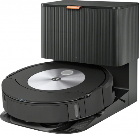 Aspiratoare - Robot Aspirator + Mop, Stație Auto Empty iRobot Roomba Combo J7+ C7556, Navigație PrecisionVision, Wi‑Fi, Negru pukika.ro