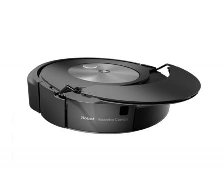 Robot Aspirator + Mop, Stație Auto Empty iRobot Roomba Combo J7+ C7556, Navigație PrecisionVision, Wi‑Fi, Negru pukika.ro [5]