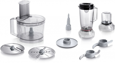 Robot de Bucătărie Bosch MCM3501M, 800 W, Bol 2.3 L, 2 Viteze, Blender, Macinare, Tocator, Negru pukika.ro [1]