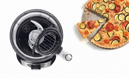 Robot de Bucătărie Bosch MCM3501M, 800 W, Bol 2.3 L, 2 Viteze, Blender, Macinare, Tocator, Negru pukika.ro [4]