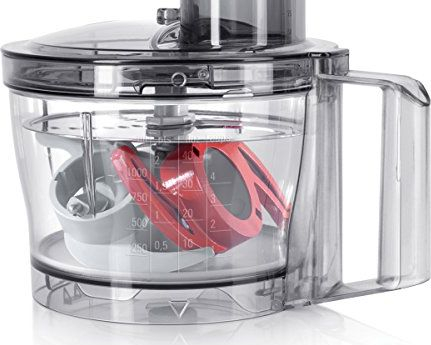 Robot de Bucătărie Bosch MultiTalent 3 MCM3201B, 800 W, Bol 2.3 L, Blender 1 L, 2 Viteze + Pulse, Accesorii Multifuncționale, Negru pukika.ro [5]