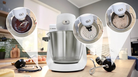 Robot de Bucătărie Bosch MUMS6EW22, 1600 W, Bol 5.5 L, 7 trepte viteză, Alb pukika.ro [6]